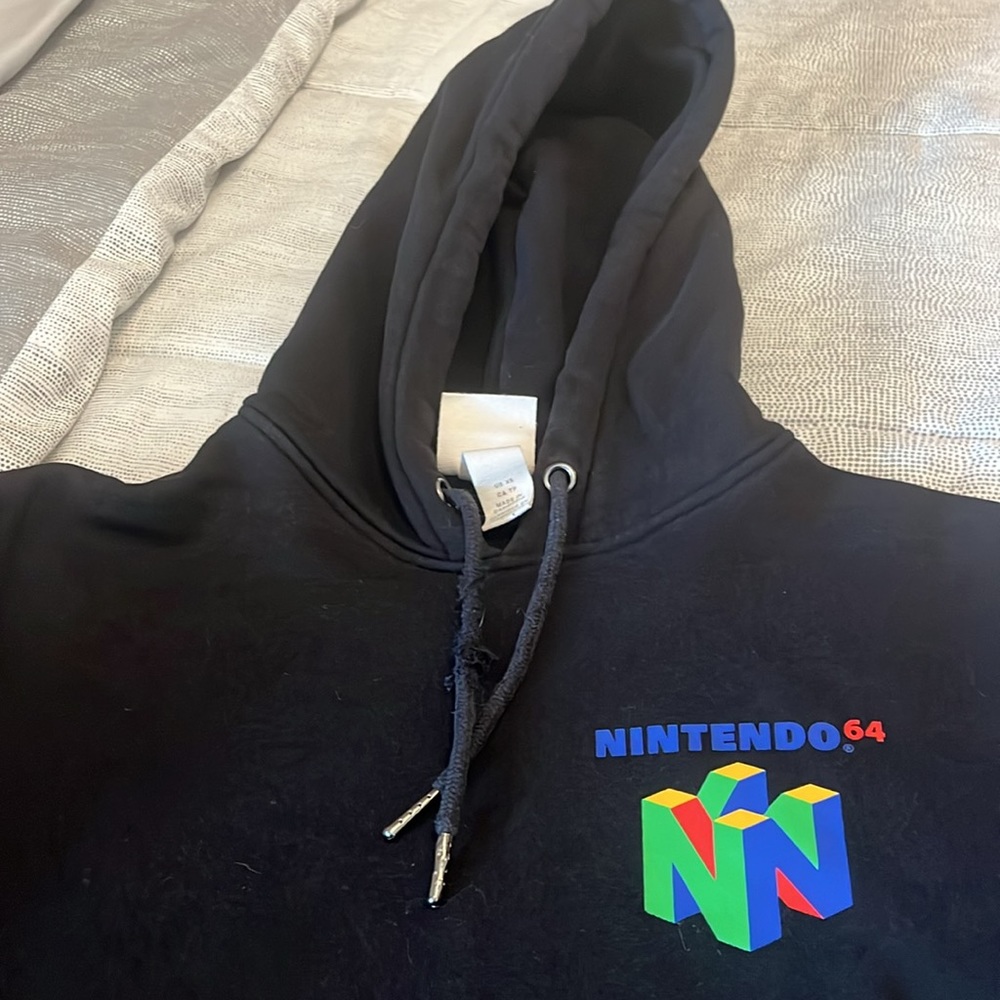 H & M Nintendo 64 Hoodie - Picture 4 of 6